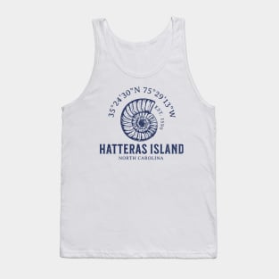 Hatteras Island Sunrise Sea Shell Vacation in NC Tank Top